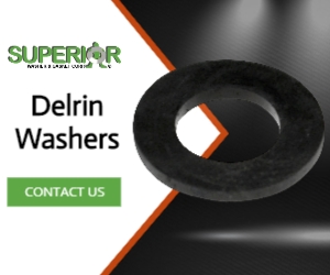 Delrin Washers - Banner Ad - 300x250