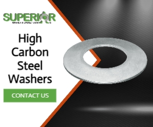 High Carbon Steel Washers - Banner Ad - 300x250