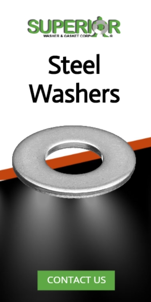 Steel Washers - Banner Ad - 300x600